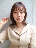 【DaVin中目黒】外ハネボブ  ココアブラウン
