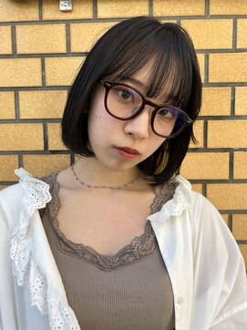 クオン 今泉(quon) 【MASAKI】クールブラウン× bob 　-天神 今泉 薬院-