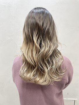 フェリア 松山(Feria) 【Feria松山】ハイライトグラデーション×ベージュ☆本宮