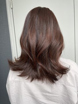 アリーズ(ALLYS) 抜け感のあるピンクブラウン◎