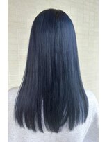 オブヘアー 宮前平店(Of HAIR) ネイビーグレーカラー