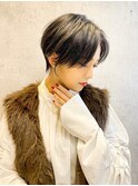大人美人艶ショート/前髪長めショート/大人ショート