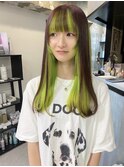 斜めバング/グレージュカラー/デザインカラー/渋谷/渋谷駅