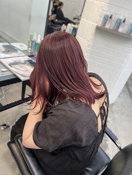 ゲーム 原宿店(GAME) ダブルカラーレッドカラーケアブリーチ韓国ハイトーン