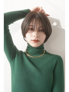 アルトル 池袋(altru) ◇大人可愛い20代30代40代50代前下がりショートボブ丸みショート