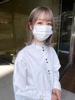 ヘアメイク シュシュ(Hair make chou chou) シルバーミルクティーボブ奈良大和八木