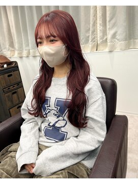 パルタージュ大宮イースト (PaRtage 大宮 East) ボルドーカラー☆レイヤースタイル☆森下直弥