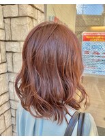 エムスリーヘアー 西千葉店(Mlll HAIR)&nbsp;20.30.40.50代にオススメ　ピンクベージュミディアム