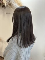 シルエット 美容室&nbsp;【ブリーチなし】セピアグレージュ