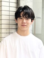 クロト(Clotho) スパイラルパーマ/ツイストスパイラル波巻きメンズカットウルフ