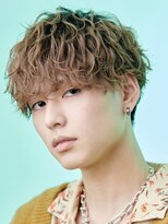 オーシャントーキョー サニー 原宿(OCEAN TOKYO Sunny)&nbsp;波巻きパーマツイストスパイラルパーマツーブロックメンズ