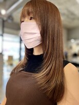 ストロベリーR.&nbsp;レイヤーカット♪ベージュカラー♪