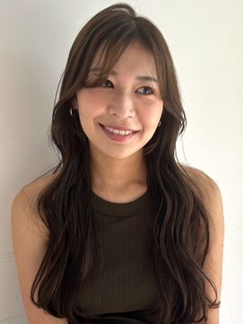 ソンノ(sonno) ゆる巻きロングレイヤー　グレージュ　ツーウェイバング