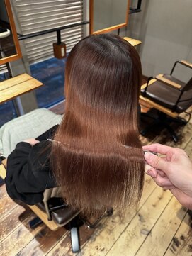 カンカ(Kanca) 美髪ストレート♯静岡市♯髪質改善♯縮毛♯美髪矯正