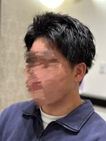 理容 うめむら アップバングショート