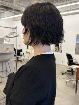 エルメ クラマエ(Elme) 癖毛を活かしたボブスタイル◎