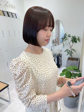 ジーナ 博多(Zina) 艶髪/髪質改善/ボブ/艶髪