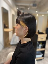 ソイクフ 四条大宮店(SOY-KUFU)&nbsp;20代30代40代◎似合わせカットミニボブインナーカラー