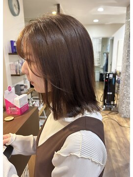 アンフール(am foule) ミディアムボブ