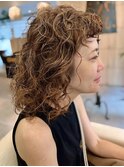 本八幡×ハイトーンパーマ×くるくるカール