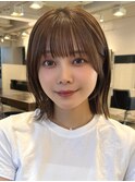 切りっぱなしボブレイヤーボブ大人ボブパツっとボブラインボブ