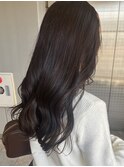 ロング こっくりブラウン