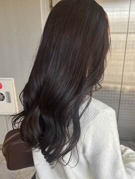 マウ(mau) ロング こっくりブラウン