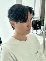 ジーナ 天神(Zina)&nbsp;毛流れセンターパート(メンズカット/ダウンパーマ/ナチュラル)