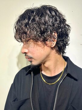 アノ 別府店(Ano.) 大分シャドウパーマメンズマッシュ波巻きパーマツイストパーマ