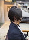 おさまり抜群ショートボブ