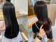ロレ(lole')の写真/自然で柔らかい手触りのストレートを実現◎繊細な毛先や生え際までふんわり美しく仕上がるダメージレス施術