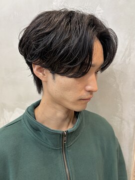 エリマバイフィフス 調布(elima by fifth) 調布メンズパーマフェザーパーマシャドウパーマセンターパート