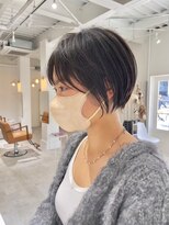 ジュベ 別府店(juve.) 別府ショートボブ顔まわりレイヤーカット髪質改善カラー30代