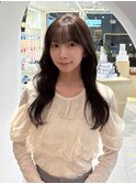 大人かわいい柔らかロング