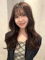 チル 福井駅前店(Chill)&nbsp;福井透明感カラーチョコレートブラウン韓国レイヤーくびれ巻き