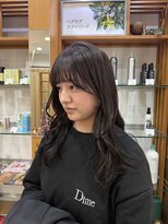 プランタンアヴェダ(printemps AVEDA)&nbsp;透明感グレージュ×顔まわりデザイン