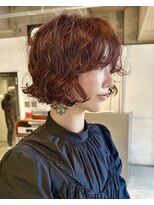 パーク(PARK)&nbsp;ボブパーマボブショートボブレイヤーボブショートパーマ