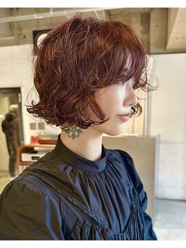 パーク(PARK) ボブパーマボブショートボブレイヤーボブショートパーマ