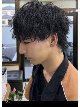 ビーフリー Cut club Be free スパイラルパーマ