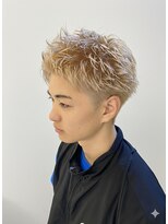 ルーク 立川(LUK)&nbsp;スパイキーショート/ブロンド/ハイトーン/立川《三谷海斗》