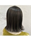ハイライトカラーボブ