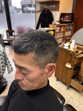 HAIRFREEDOM BARBER TAKAMIZO【ヘアフリーダムバーバータカミゾ】 ベリーショート