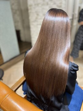 アルバ ヘアリゾート(ALBA) イメチェン/ピンクベージュ/アンブレラカラー/前髪/三鷹