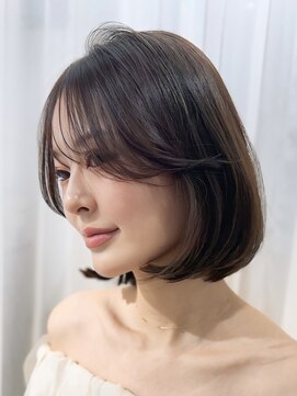 ヘアメイク シュシュ(Hair make chou chou) タンバルモリ/タッセルボブ/切りっぱなしボブ/韓国ボブ