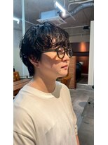 ニクラ ザ ブリンク(NICLA the blink)&nbsp;20代30代の個性派ショート×パーマ 春先取りスタイル