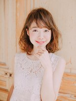 ココカラーアンドカット マルナカ福富店(CoCo Color&Cut)&nbsp;エレガントボブ/ミルクティーベージュ☆20代30代40代50代