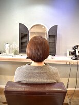 ヘアーメイクロージー 八軒店 (HAIR MAKE ROSY)&nbsp;襟足浮かない後頭部ふんわり丸み大人ショート