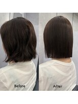ヘアサロン ドットプラス 町田店(dot. plus) 【フジタアヤコ】朝楽ストレート/ストンボブ/大人ボブ/町田