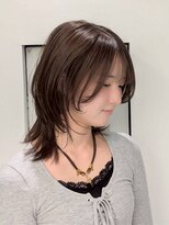 エニフォーイーストハム(Eni for eastham) ハッシュカット/ウルフミディ/ショコラブラウン
