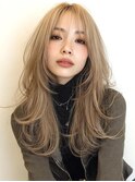 レイヤーカット/レイヤー/ブリーチ/ダブルカラー/men's/市川